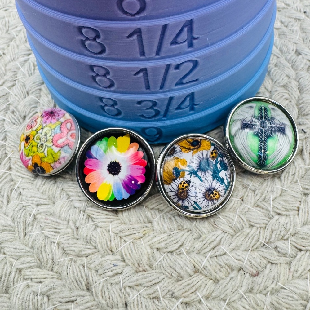 Button Pendant Bracelet Bundle Set - image 6